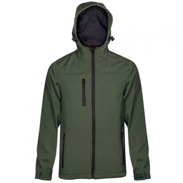 FAGEO 00523 Μπουφάν Soft shell με κουκούλα - Image 2