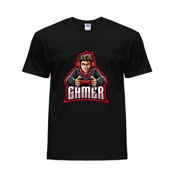 Μπλούζα με στάμπα Gamer! - Image 2