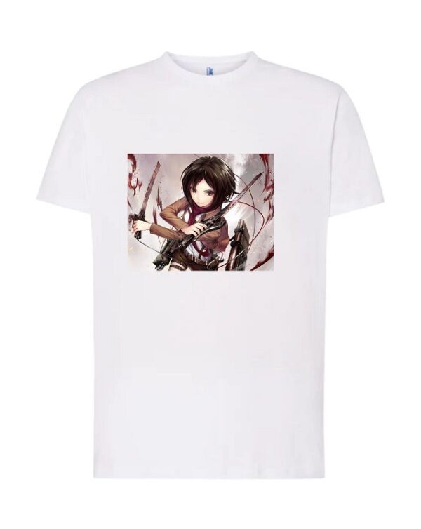 Μπλούζα με στάμπα mikasa anime girl!