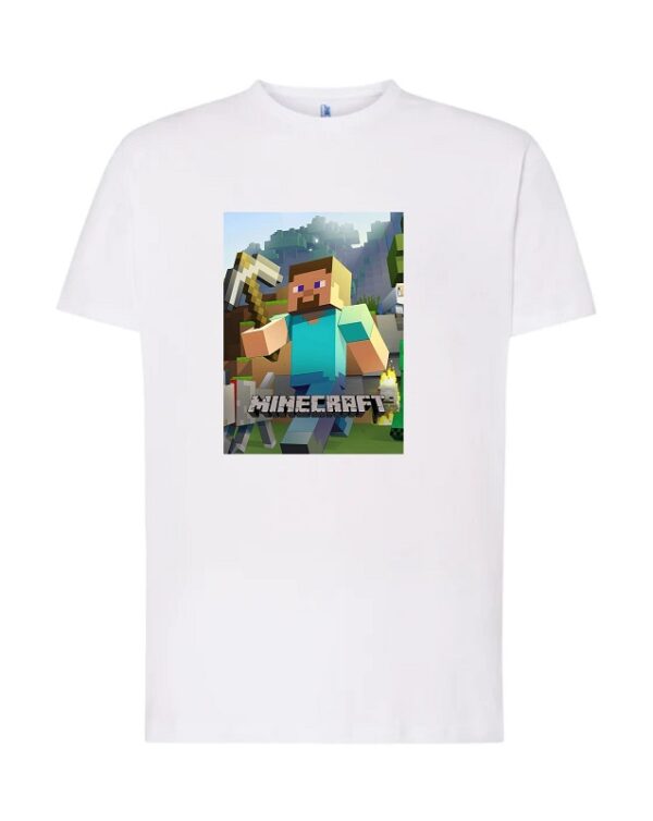 Μπλούζα με στάμπα minecraft!